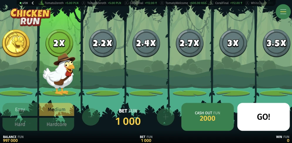 Chicken Run Game